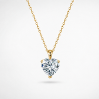 Diamond Heart Halskette