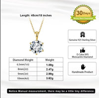 Diamond Solitaire Halskette