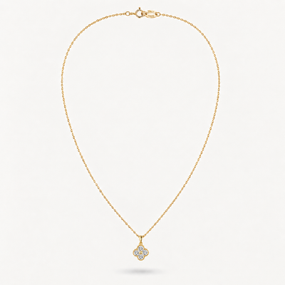 Diamond Clover Halskette