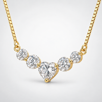 Diamond-Row Halskette