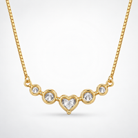 Diamond-Row Halskette
